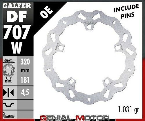 Galfer disco freno anteriore - galfer,