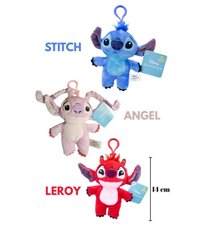Clip borsa peluche lilo - clip, da