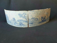 2 pezzi di antiche piastrelle