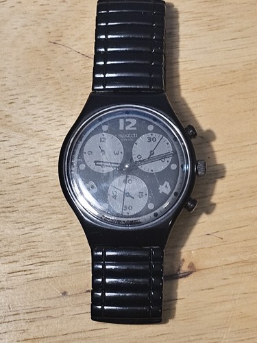 Swatch moon shadow scb110 1993 - swatch,