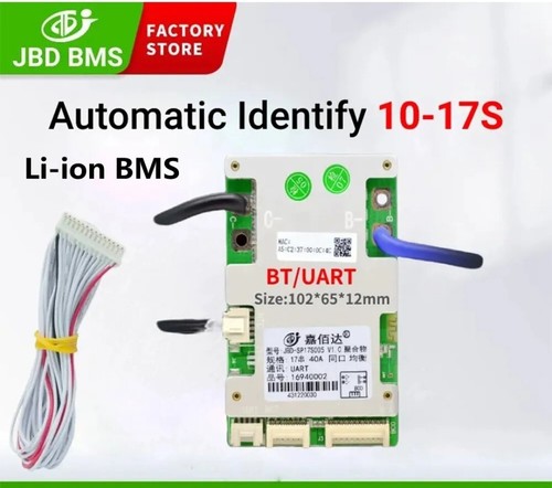 Jbd smart bms balance - balance, 48v
