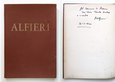Attilio Alfieri di Domenico Cara Autografato Bertieri editore 1970