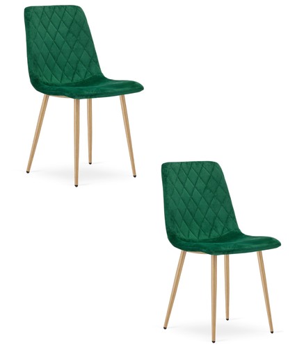 Sedia torino velluto verde - torino,