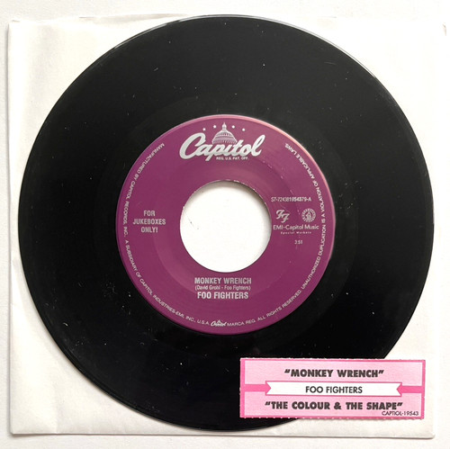 Foo fighters vinyl - 7", single