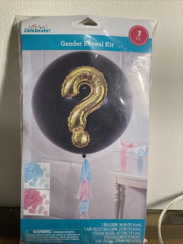 Palloncino nero baby gender - palloncino,