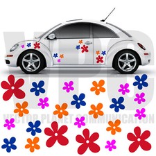50 adesivi stickers tuning fiori fiore auto margherite moto primavera a0065