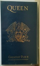 VHS QUEEN GREATEST FLIX II 1991 PMI GERMANY MVD 99 1326 3 PAL, SECAM CON BOOKLET