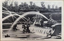 Cartolina Caserta Reggia Giardino reale viaggiata