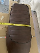 Sella per moto universale stile cafe-racer o scrambler Marrone