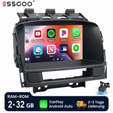 Per Opel Astra J GTC 2+32G CarPlay BT Autoradio con WIFI GPS Navi Android 14 KAM