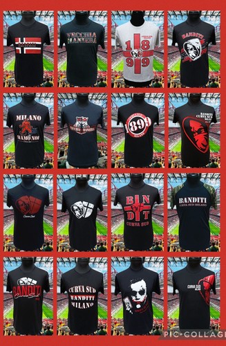 Maglie ultras milan - milan, curva
