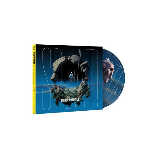 Deep purple splat cd - purple,
