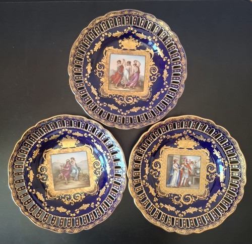 Trittico piatti porcellana - trittico,