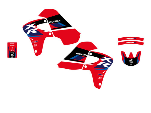 Kit grafiche honda 650 2000 - honda, xr