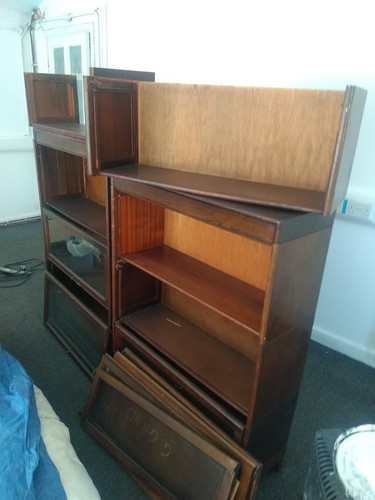 Coppia librerie da avvocato - librerie,