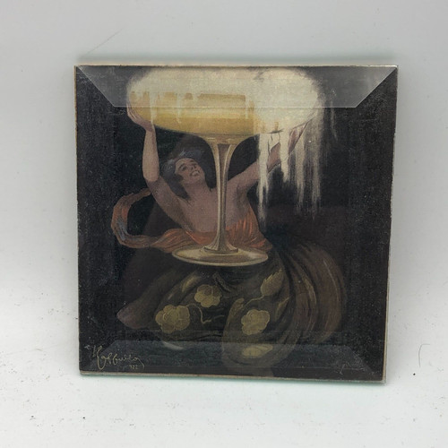 Sottobicchiere lady hold - lady,