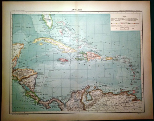 Carta geografica antica - , indie