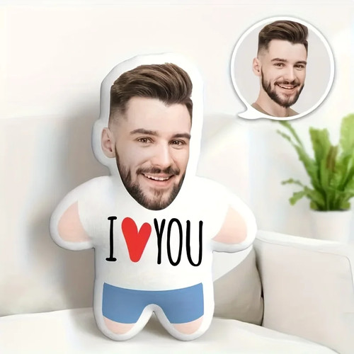 Cuscino peluche foto - cuscino,