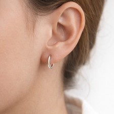 Orecchini Cerchi Argento 925