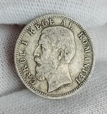 RARO 1885 B Romania 50 Bani -