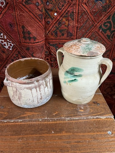 Terracotta orcio con coperchio - terracotta,