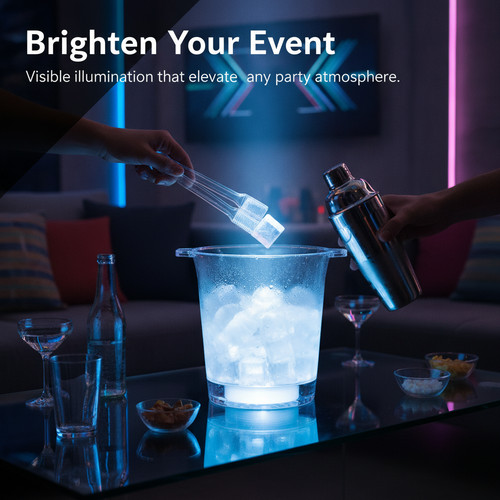 Contenitore ghiaccio luminoso