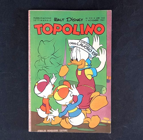 Topolino libretto 310 1961 - topolino,