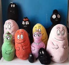 LOTTO BARBAPAPA' VARIE ALTEZZE- UNA IN PLASTICA NERA CON SONAGLIO ETICHETTA