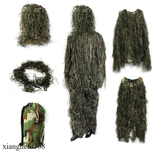 Tuta ghillie mimetica set - 3d, 5