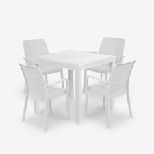 Set tavolo giardino esterno