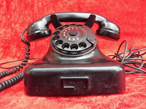 Altes telefon bakelit - telefon, ,