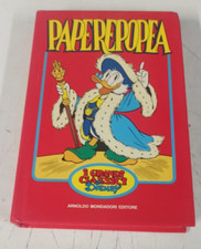 PAPEREPOPEA GRANDI CLASSICI DISNEY CARTONATO MONDADORI USATO OTTIMO RARO!!!
