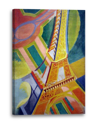 Tela cornice robert delaunay - robert,