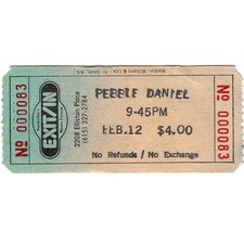 Biglietto concerto pebble - biglietto,