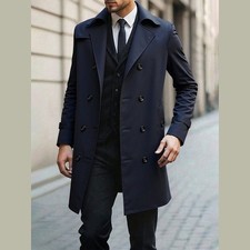 Giacca trench uomo casual