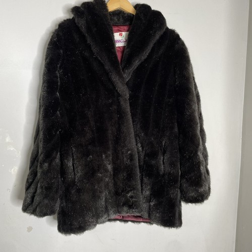 Cappotto visone finto - , vintage