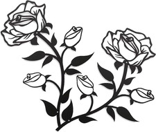 2 Pezzi Metallo Decorazioni Da