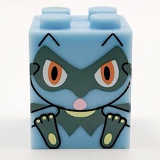 Pokemon Riolu Mega Block