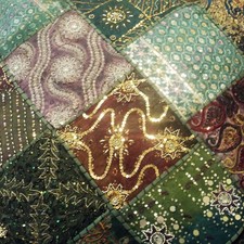 Federa copricuscino patchwork