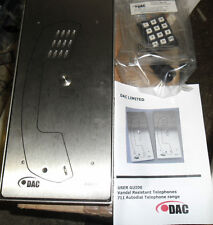 Telefono DAC (Racal) RA711-SB resistente agli atti vandalici resistente alle intemperie nuovo