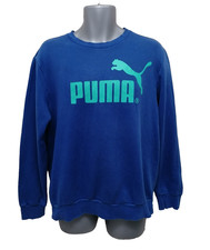Maglione Puma blu taglia grande pullover 