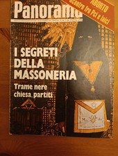PANORAMA 1976 MASSONERIA