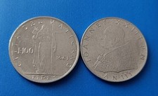 ?? CITTA' DEL VATICANO ?? COIN 100 LIRE 1961 PAPA GIOVANNI XXIII FIDES