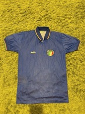 Maglia calcio Italia 90 Diadora Football Shirt Trikot Vintage Jersey M nazionale