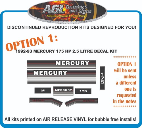 1992 1993 mercury 175 - 175,