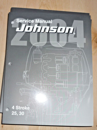 Johnson manuale servizio - manuale, di