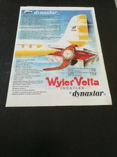1957 WYLER VETTA INCAFLEX DYNASTAR OROLOGIO POLSO PUBBLICITA EPOCA VINTAGE AD
