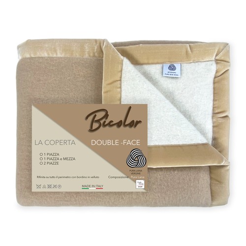 Coperta bicolor vera - vera, pura