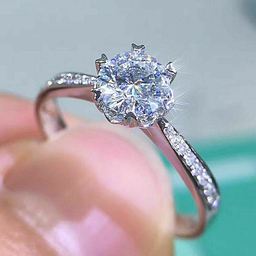 Anello fidanzamento oro - di,