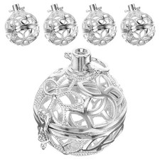  5 Pcs Collana Profumo Portaprofumo Ciondolo Diffusore Per Aromaterapia